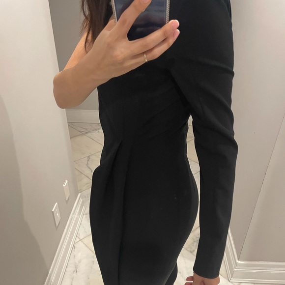 Yigal Azrouel one shoulder black dress - Picture 5 of 11